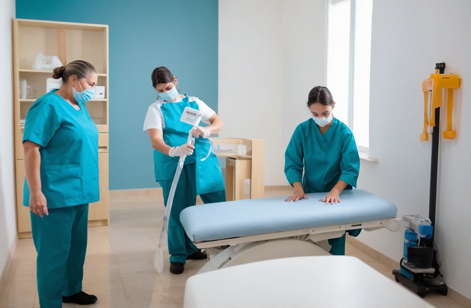 Equipo de salud experimentado.